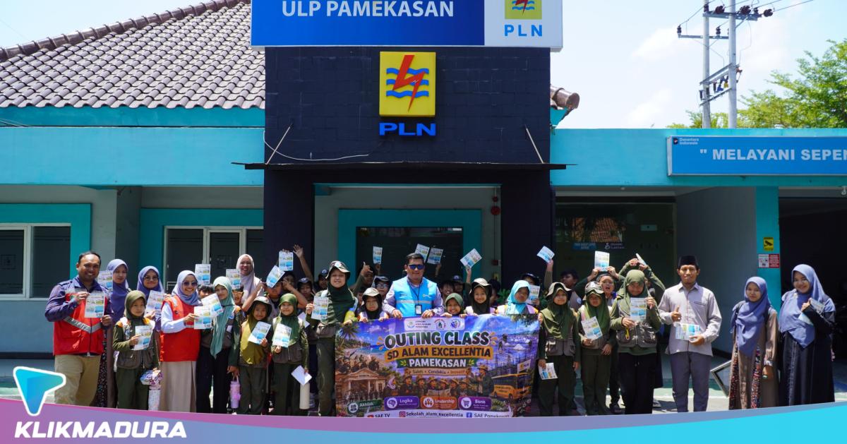 Hari Kesaktian Pancasila, PLN ULP Pamekasan Kenalkan Keselamatan Kelistrikan kepada Siswa SD Alam Excellentia