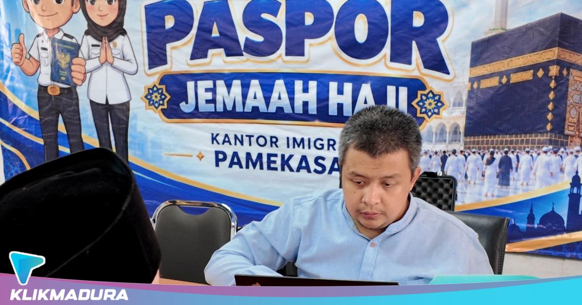 Layani 534 Calon Jamaah Haji, Imigrasi Pamekasan Jemput Bola Urus Paspor Elektronik di Sumenep