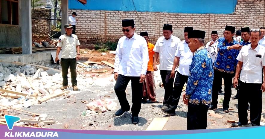 Progres Pembangunan SDN Tamberu 2 Pamekasan Capai 90 Persen, November Ditargetkan Rampung