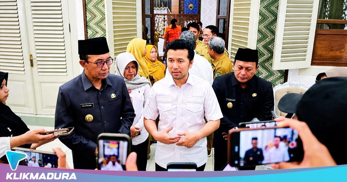 Wagub Jatim Emil Dardak Soroti Layanan Kesehatan hingga Antisipasi Bencana di Pamekasan