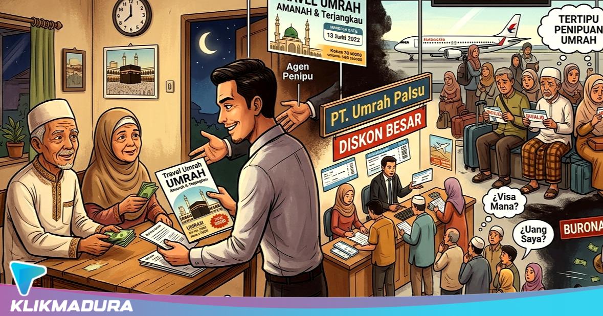 Dana Umrah Rp400 Juta Diduga Digelapkan, Polresta Sumenep Amankan Pria Asal Batuan