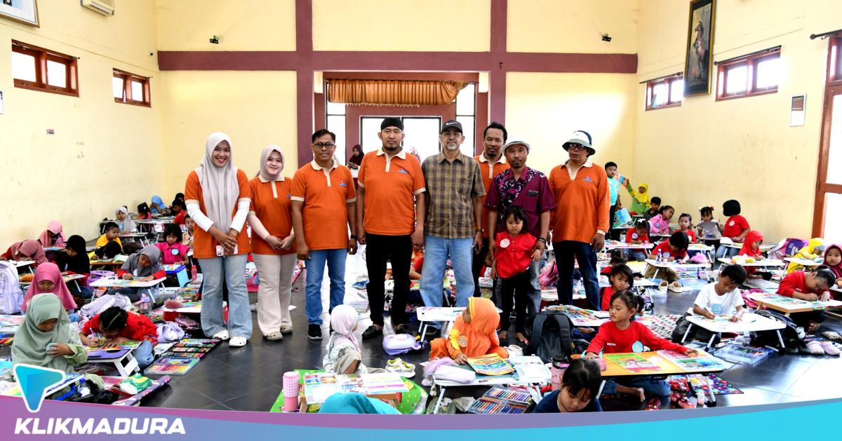 Bupati Fauzi Apresiasi Kreativitas Anak Sumenep dalam Lomba Mewarnai