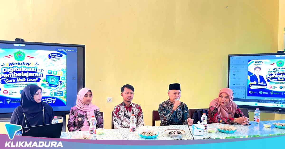 Disdikbud Pamekasan Apresiasi SDN Kowel 3, Dorong Guru Naik Level Lewat Digitalisasi Pembelajaran