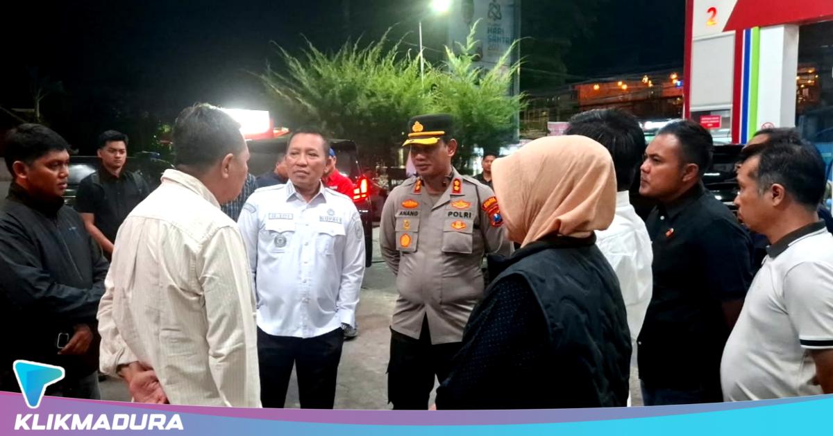 Forkopimda Sampang Sidak SPBU Pliyang, Stok BBM Subsidi Diklaim Aman