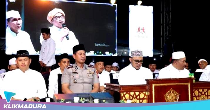 Doa Kebangsaan di Polres Sampang, Kapolres Sentil Bahaya Hoaks yang Bisa Memecah Belah Warga