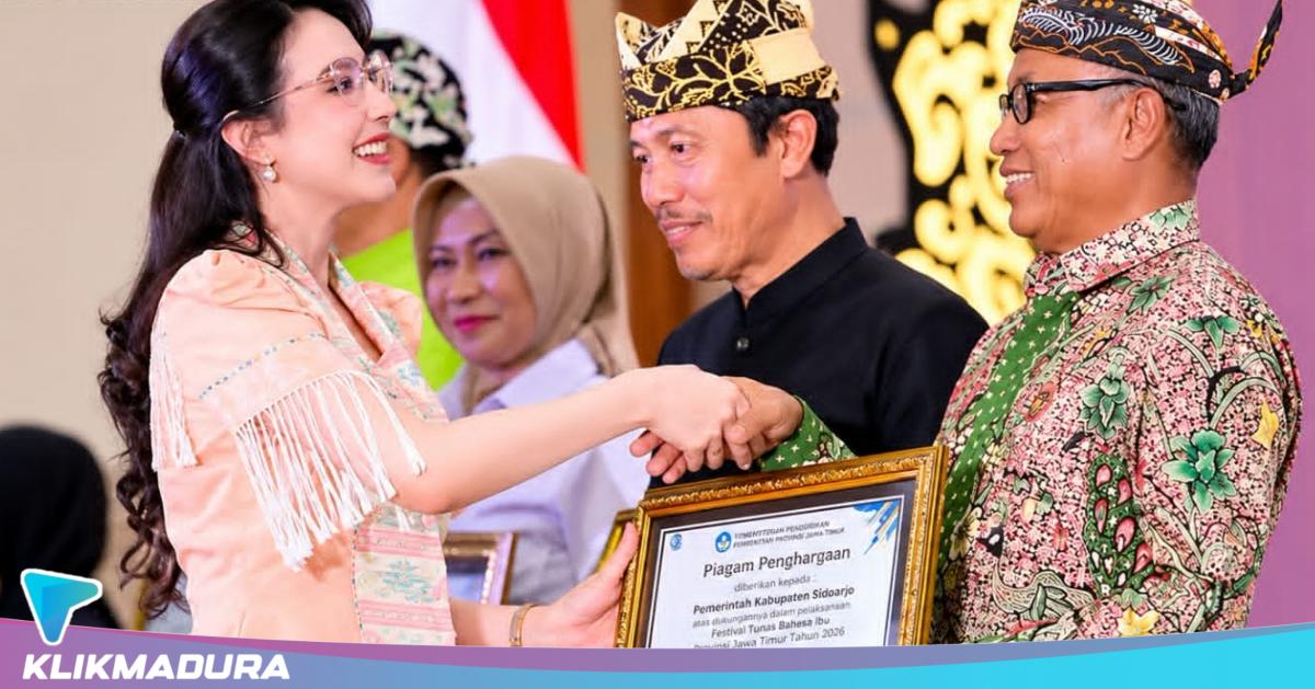 Wajibkan Bahasa Madura Diajarkan di Sekolah, Disdikbud Pamekasan Raih Penghargaan dari Balai Bahasa Jatim